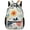 Color-2, variant on Cute Bunnies Blue Sky Oxford Cloth Backpack Double Zipper Hidden Pocket