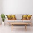thumbnail image 4 of Ambesonne Fall Throw Pillow Cover 4 Pack, Seasonal Scenic Park, 18", Pale Green Orange Brown, 4 of 7