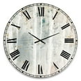 thumbnail image 1 of Designart 'A Woodland Walk into the Forest VI' Traditional wall clock, 1 of 4