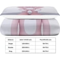thumbnail image 4 of Pink Kaws Cartoon Characters Duvet Cover Single Bedding Set With Zipper - Cartoon Characters Duvet Cover With Matching Pillowcases, 4 of 5