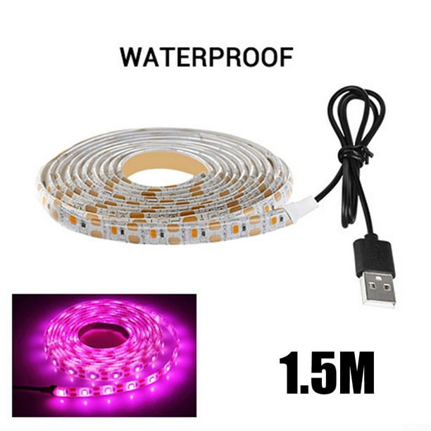 Garden Led Grow Light Usb 2835 Led Strip Light Full Spectrum Plants Growing Lamp Walmart Com Walmart Com