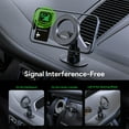 thumbnail image 5 of MagSafe Compatible Magnetic Car Dashboard Phone Mount with 360 Rotation - Black, 5 of 5