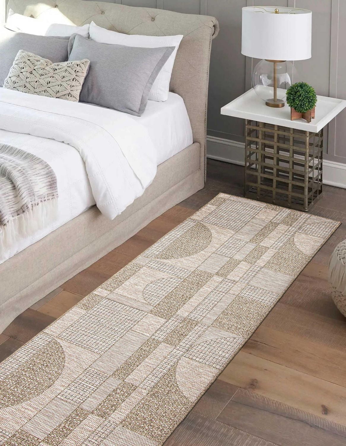 ECARPET Bodhi Nautical Coastal Area Rug for living room, bedroom, dining entrance, hallway and more.