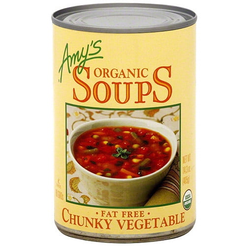 Amy's Kitchen Organic Chunky Vegetable Soup, 14.3 oz (Pack of 12) by Amy's Kitchen
