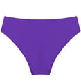 thumbnail image 4 of Kids Girls' Slim Swimming Bottom with Lining UPF50+ Sun Protection Rash Guard Swim Brief Dark Purple 4, 4 of 6