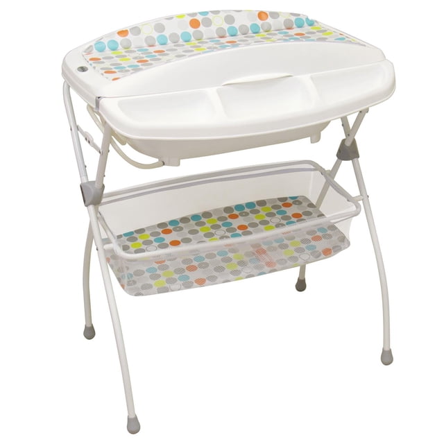 Bañera Bebe Con Base Prinsel Charola Cambiador Plegable blanco