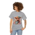 thumbnail image 3 of Easter Day Highland Cow Shirt,Easter Shirt, Easter Bunny Shirt ID-0217-GBWK, 3 of 11