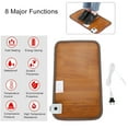 thumbnail image 2 of Feet Heating Pad Feet Warming Board Heated Board Electric Heated Board Electric Warmers Pad Electric Feet Heating Foot Mat Foot Warmers Thermostat Warmer Office Winter Heating, 2 of 8