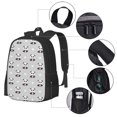 thumbnail image 2 of Balery Panda Bear Mochila para hombre y mujer - Tela Oxford 600D resistente - Gran capacidad, resistente al agua, ideal para la escuela, viajes y senderismo, 2 of 6