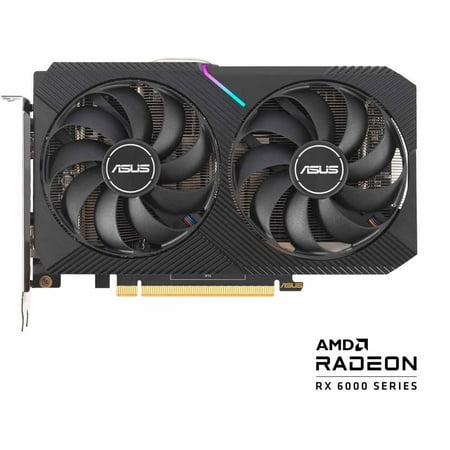 Asus AMD Radeon RX 6500 XT Graphic Card, 4 GB GDDR6