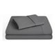 thumbnail image 1 of Set Sabanas B.KIND & BEYOND 4 Piezas Extra Suaves Anti Arrugas Microfibra King Size Gris, 1 of 4