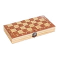 thumbnail image 2 of Juego de backgammon de ajedrez portátil para principiantes de entrenamiento 24xm x 24cm Zulema juego de ajedrez internacional, 2 of 8