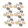 thumbnail image 4 of HERRAMIENTA DE BRICOLAJE DE JOYAS, BASE COLGANTE DE 60 PIEZAS, BANDEJA COLGANTE, Exquisita Bandeja de Metal Colgante Bandeja para Chicas Ovales Amantes de las Joyas para Loss, 4 of 7