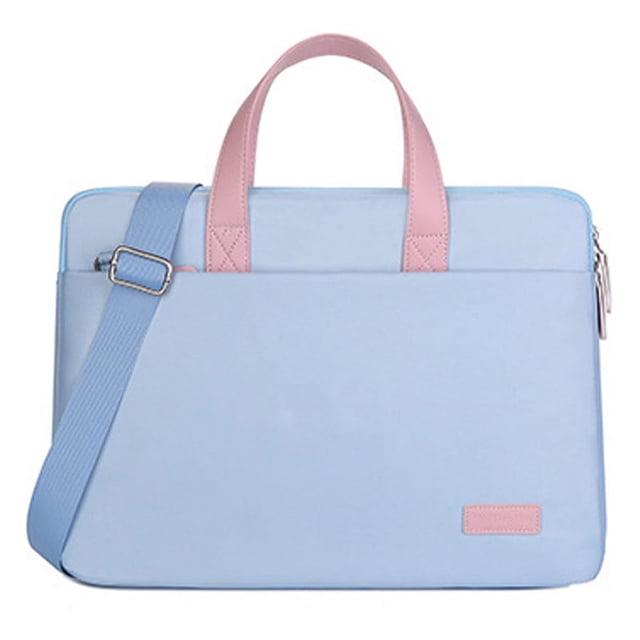 Bolsa para ordenador portátil, tela Oxford, gran capacidad, resistente a los arañazos, a prueba de golpes, bolsa de transporte para oficina y negocios