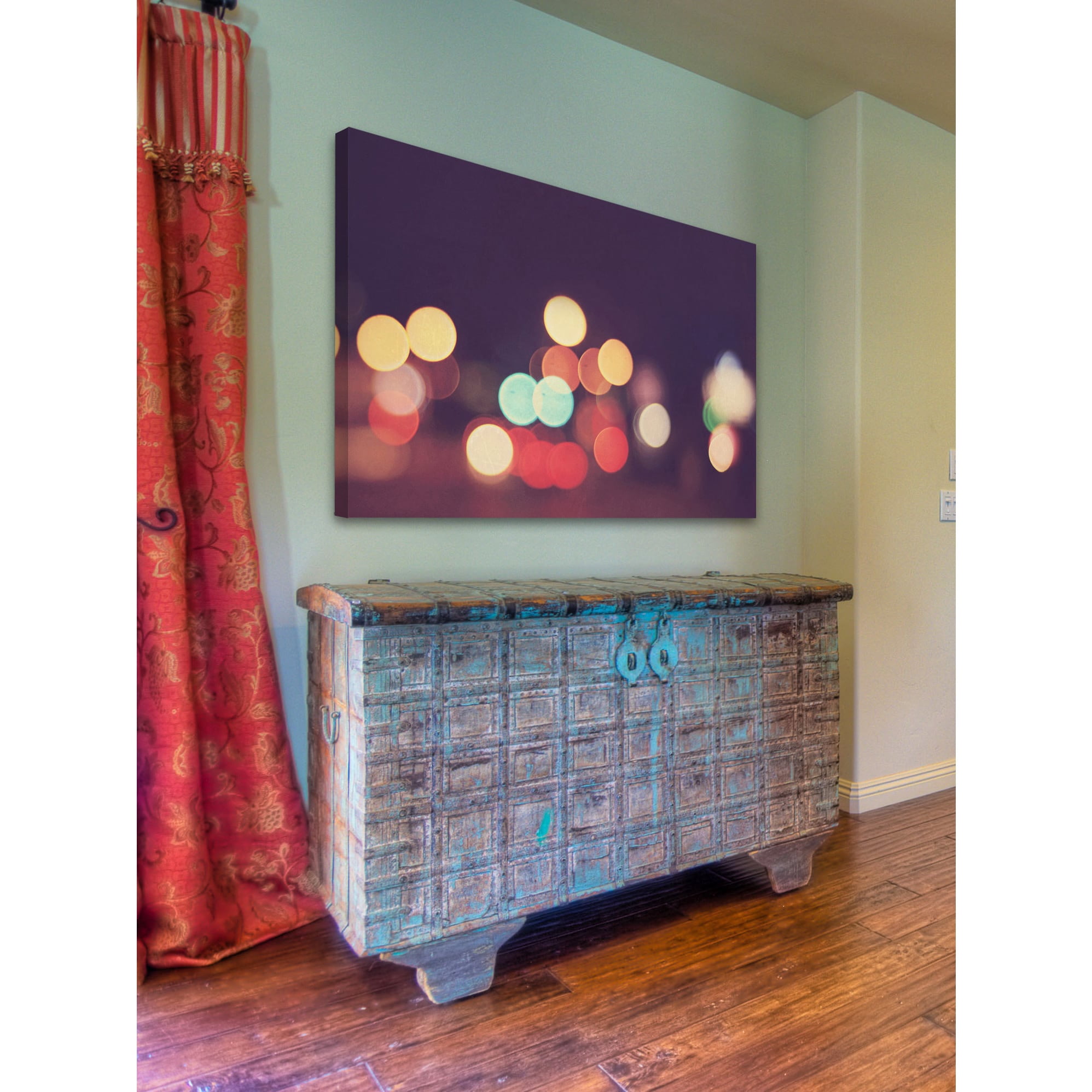 Marmont Hill "Bokeh Nights" Painting Print on Wrapped Canvas