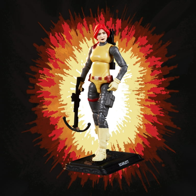 GIJOE  THE  COLLECTIBLE  GIJOE  GIジョー　美品 GI Joe GIJ Retro Scarlett Collectible Action Figure