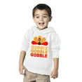 thumbnail image 2 of Awkward Styles Happy Thanksgiving Day Toddler Hoodie for Boys Girls Gobble Turkey Fleece Hooded Sweatshirt, 2 of 5