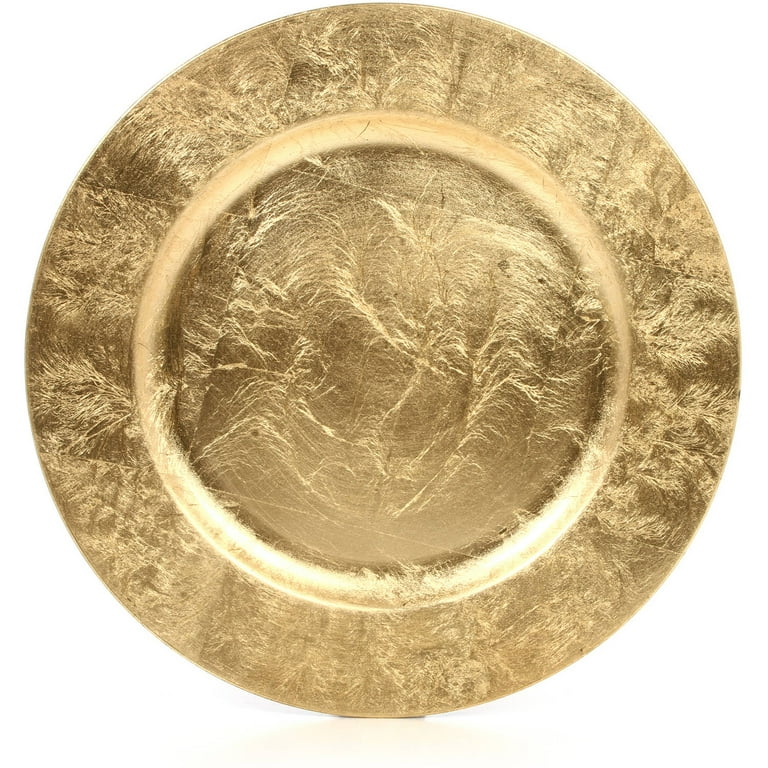 Gold charger plates walmart best sale