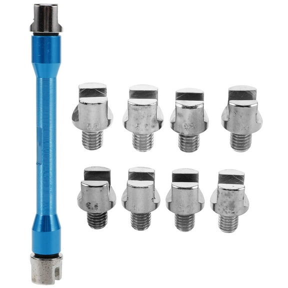 Motorcycle Spoke Torque Wrench Adjustable Bracket Tools Blue