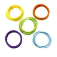 Hair Elastics Hair Ties, Professional Grade Ponytail Holders Metallic
