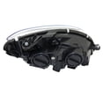 thumbnail image 2 of For Mercedes-Benz E300/E350 2008 2009 2010 Headlight Assembly Driver Side | Clear | With Black Bezel | Replacement For MB2502185 | 2048202139, 615343671680, 2 of 6