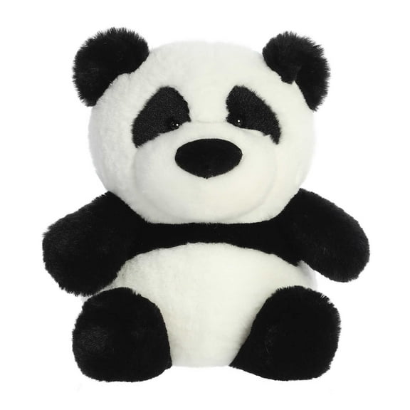 Aurora - Medium Black Stubez - 8.5" Bamboo Panda - Adorable Stuffed Animal