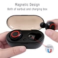 thumbnail image 2 of Y50 True Wireless BT5.0 Auriculares Auriculares de música Auriculares intrauditivos Control tác Abanopi Auriculares, 2 of 7