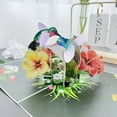 thumbnail image 1 of Valentines Day Cards, Thank You Cards, Valentines Day Three-Dimensional Greeting Card, Love Blossoms Tree Paper Sculpture, Christmas Blessing Message, Thank You Card, Valentines Day Card, 1 of 1