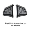 thumbnail image 3 of ruzhgo Interior Switch Wireless Controls Button Multifunctional Steering Wheel Key Controlling Controller Vehicle Replacements Black W164 Black W164 with Base, 3 of 6