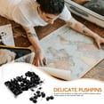 thumbnail image 3 of WRITWAA 100pcs Small Thumb Tacks Metal Black for Map Marking Classroom Tools, 3 of 7