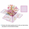 thumbnail image 3 of Tarjeta de 1 año de aniversario, tarjetas de feliz aniversario, tarjeta de aniversario de boda para esposa, hombres, ella, rosa, 3 of 6