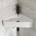 thumbnail image 5 of St Tropez Corner Wall Hung Sink, 5 of 11