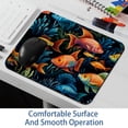 thumbnail image 6 of Fish Printed Square Mouse Pad, 8.3x9.8 Inch, Non-Slip Rubber Bottom Mouse Mat for Office and Gaming, 6 of 6