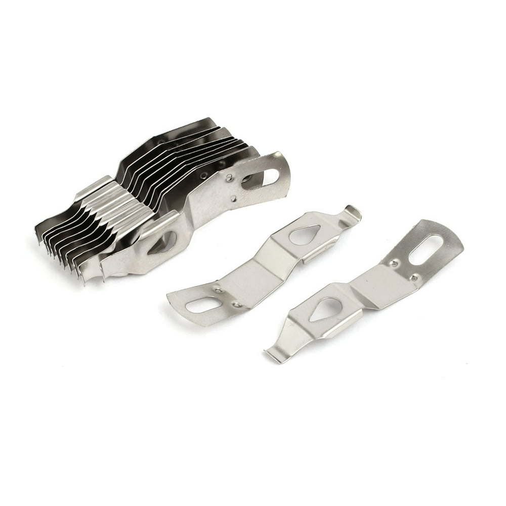 Uxcell 50mmx13mm Picture Photo Frame Metal Spring Turn Clip Hanger