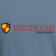 thumbnail image 3 of CafePress - Delta Chi Fraternity Full Color Logo T Shirt - Mens Comfort Colors Shirt, 3 of 5