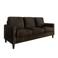 thumbnail image 6 of Home Design Goliad 2-Piece Velvet Living Room Set with Loveseat and Sofa, Pocket Spring Design, Soft Cushions, Clean Lines Design, Brown, 6 of 9