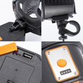 thumbnail image 4 of Lámpara de bicicleta superbrillante P50, faro LED recargable, faro multifunción con 4 modos, faro impermeable para acampar, senderismo, ciclismo,..., 4 of 5
