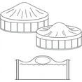 thumbnail image 6 of Winter Pool Guardian, Reduces Dirt Build Up, Ice Expansion Relief, Effective In Heavy Rain And Snowfall, Inflatable Above Ground Pool Pillow, Winterizing Pillow, 6 of 7