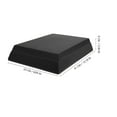 thumbnail image 4 of OUNONA 2Pcs Yoga Strong Mat TPE Black for Stability Enhancement and Home Exercise, 4 of 8