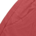 thumbnail image 6 of Sakmal Shorts Women Comfy Summer Red Straight Leg 6" High Waisted Shorts with Pockets, 6 of 6