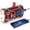 Red, variant on Emergency Radio Hand Crank Solar 5000mAh, IP65 Waterproof Dustproof Bluetooth 5.3 Portable AM/FM/NOAA Weather Alert Radio with Flashlight, Phone Charger, SOS, Headphone Jack- (Red)