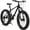 Black-26 inch, variant on Newst 26 inch Fat/Normal Tire Mountain Bike, 21 Speed with Dual Front Suspension, Double Disc Brake and High Carbon Steel Frame Anti-Slip Bicycle, Mens and Womens