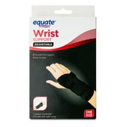 Equate Wrist Support, Adjustable, Black, One Size