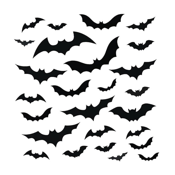 Clearance Sales Today Deals Party Living Room Kitchen Decorations Art Halloween Letter Wall Sticker Decor for Home Decor Indoor Outdoor