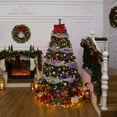 thumbnail image 3 of 7 ft Valley Pre-Lit Green Artificial Christmas Tree with Color-Changing LED Lights, by Holiday Time, 3 of 7