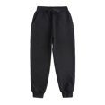 thumbnail image 3 of Esaierr 4-14T Boys Girls Spring Summer Sweatpants Cotton Casual Active Jogger Sports Pants Elastic Waist Trousers with Pockets for Kids Toddler, 3 of 9
