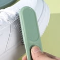 thumbnail image 1 of Multifunctional Long Handle Shoe Brush Can Be Hung Plastic Shoe Brush Household Crevice Brush Cleaning Brush Does Not Hurt Shoes Soft Bristle Brush, 1 of 8