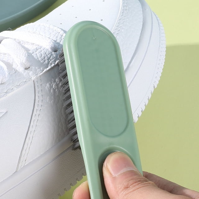 Multifunctional Long Handle Shoe Brush Can Be Hung Plastic Shoe Brush Household Crevice Brush Cleaning Brush Does Not Hurt Shoes Soft Bristle Brush