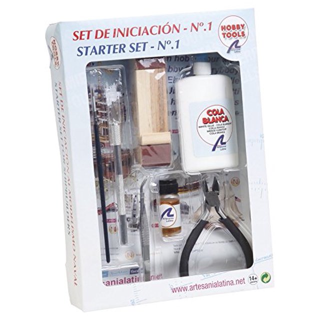 Artesania Latina SA Juego de herramientas para principiantes para constructores de barcos LAT27007 Latina 79784000