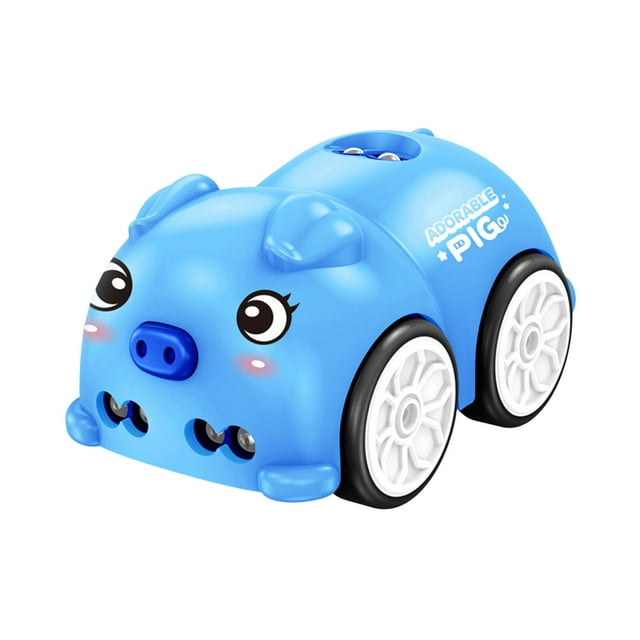 Jouet RC Interactif Original pour Jeu Intérieur Extérieur – Mini Patrouille à Induction Intelligente avec Musique Modes Auto Ligne Suivez et Suivez